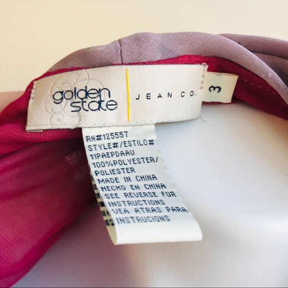 NWT purple floral flowy dress - Picture 5 of 5